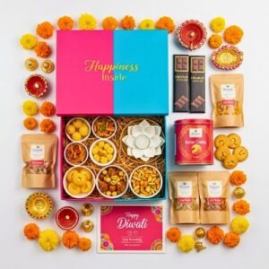 Happiness Inside – Diwali Gourmet Treats & Sweets Gift Box