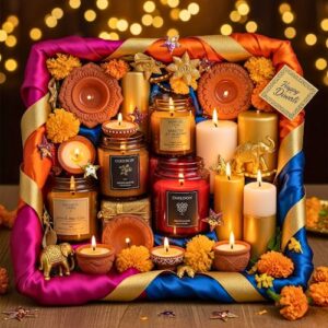 Diwali Candle Hamper of Light & Blessings