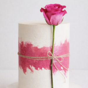 Love Drip Valentine Cake